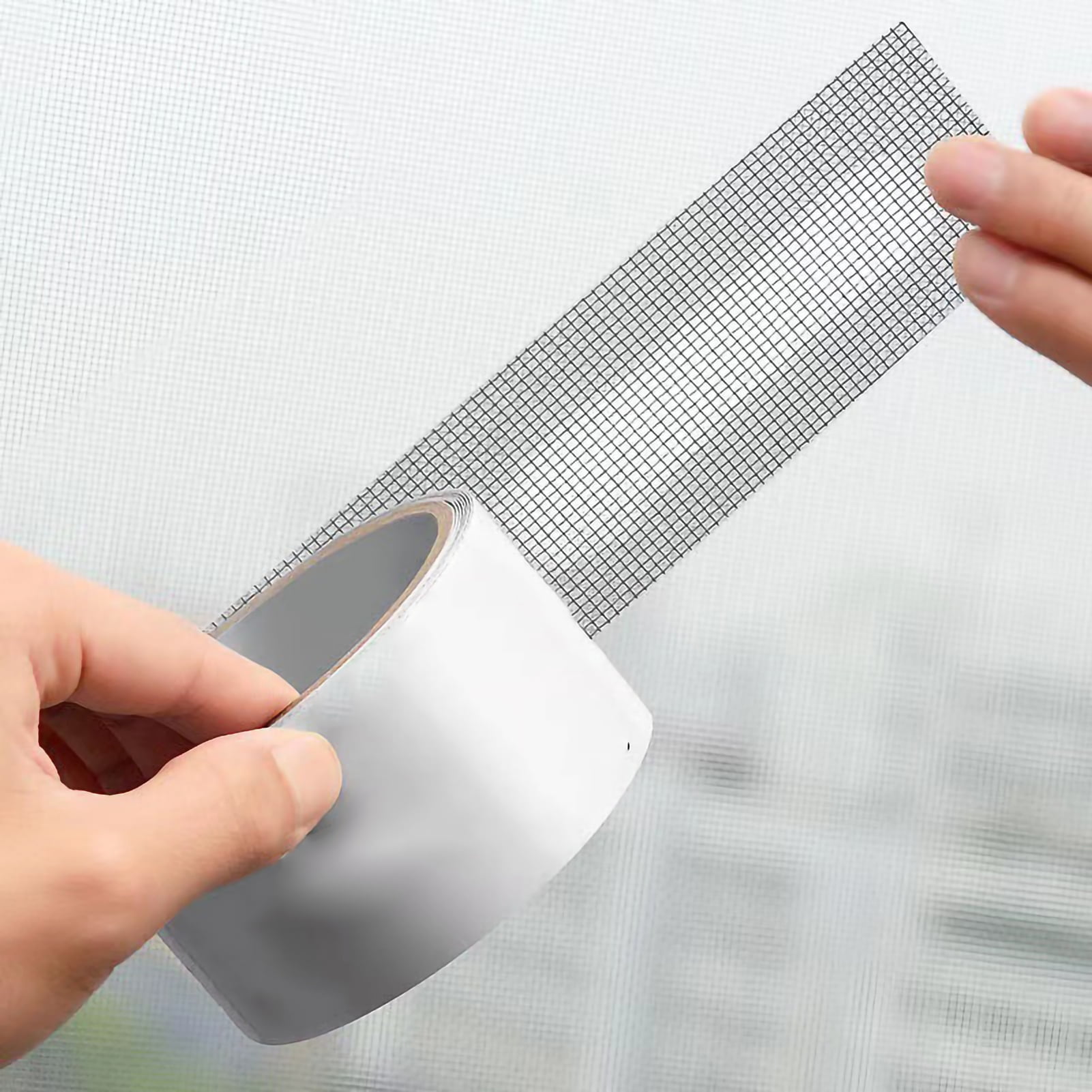 Adhesive Screen Patch Window Screen Repair Tape Mesh Screen Hole Patch