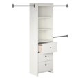 thumbnail image 6 of Pemberly Row Modern Closet Storage Organizer in White Finish, 6 of 11