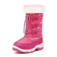 thumbnail image 1 of DREAM PAIRS Kids Boys Girls Slip Resistant Faux Fur-Lined Knee High Winter Snow Boots NORDIC FUCHSIA Size 10, 1 of 5