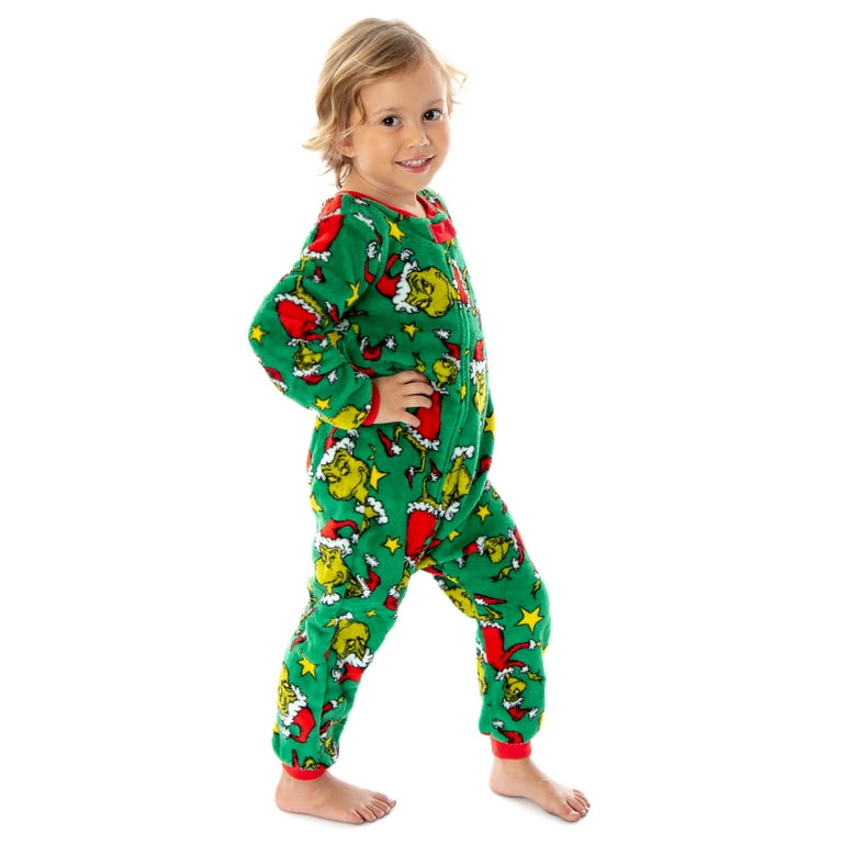 Dr. Seuss The Grinch Who Stole Christmas Toddler Onesie Pajama