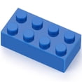 thumbnail image 2 of Set de bloques de construcción Feleph Basic Parts, 320 piezas, color azul, 2 of 6