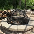 thumbnail image 6 of Sunnydaze Easy Access 40" Round Steel Spark Screen with Hinged Door, 6 of 13