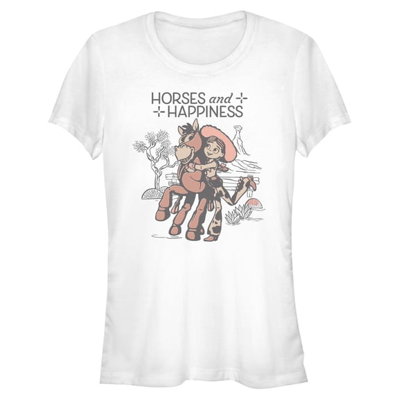 Juniors Toy Story 5 Horses And Happiness T Shirt