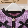 thumbnail image 5 of Gibobby Toddler Girls 2Pcs Baby Girls Kids Flower T-Shirt 6M 12M 18M 24M 3T 4T Tops+Shorts Pants Outfits Summer Clothes,9-12 Months,Purple, 5 of 7