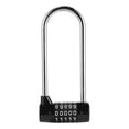 thumbnail image 1 of SHISUYAN Large U-shaped Password Lock Cabinet Door Handle Hanging Lock for Home, 1 of 8
