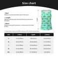 thumbnail image 5 of Gukieu Frogs And Aquatic Plants Print Women's Quick-drying Fitness Vest, Round Neck Sleeveless Fitness T-shirt, Suitable for Yoga, Sports-XX-Large, 5 of 7