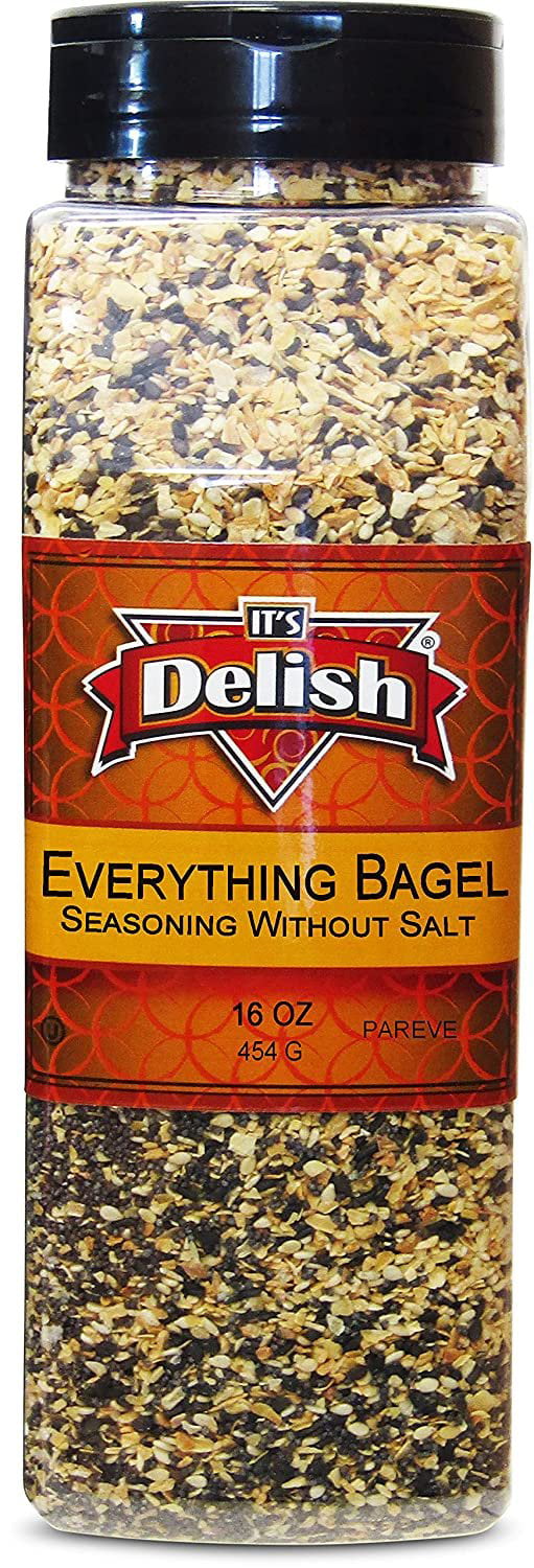 Everything Bagel Seasoning 8oz (Salt Free)  Internet Spices, Rubs, Sauces  and Seasonings