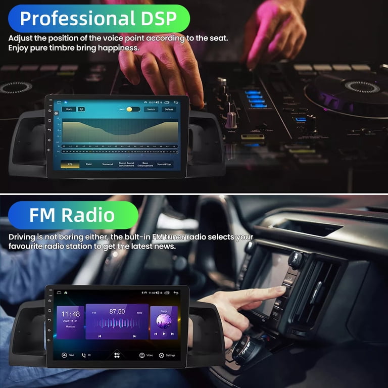 9 Inch Touch Screen Car Stereo For Toyota Corolla 2006-2013 - Wireless CarPlay/Android Auto, 2GB+32GB 5 thumbnail image