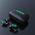 thumbnail image 2 of Auriculares inalámbricos, Auriculares Bluetooth 5.0, Auriculares Deportivos con Estuche de Carga de batería Auriculares Impermeables Micrófono con cancelación de Ruido, 2 of 5