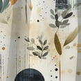 thumbnail image 2 of Designart "Urban Fern Wanderer" Floral Blackout Curtain Single Panel, 2 of 4