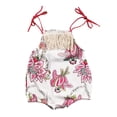 thumbnail image 2 of Mameluco Bebés Floral Sunsuit s 6-12 meses, 2 of 9