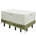 thumbnail image 1 of Muyoka Cubierta para muebles de patio Juego de muebles de patio rectangulares Cubiertas impermeables Juego de mesa para exteriores con correa de hebilla ajustable y 4 rejillas de ventilación Tela Oxfo Muyoka Hogar, 1 of 7