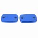 thumbnail image 3 of Brake Fluid Reservoir Cap for Scooter Models XMAX 125 250 300 400 - Blue Cover Replacement, 3 of 5