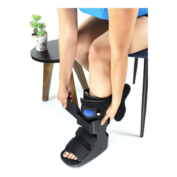 Bota Walker Neumática Corta Importada Super Confort Neopreno