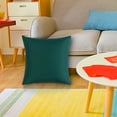 thumbnail image 4 of Moocorvic Outdoor Waterproof Pillow Covers 18x18''，Decorative & Throw Pillow Covers for Living Room Sofa Patio Funiture Garden,16 Colors(Green), 4 of 6