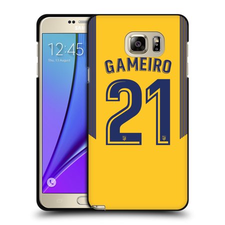 OFFICIAL ATLETICO MADRID 2017/18 AWAY KIT 1 BLACK SOFT GEL ...