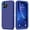 Blue, variant on iPhone 12 / iPhone 12 Pro Case Shockproof Dust/Drop Proof 3 in 1 Full Body Rugged Heavy Duty Durable Cover Navy