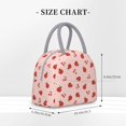 thumbnail image 2 of Fotbe Ladybug With Flower Bolsa de Almuerzo con Estampado, Lonchera Aislada, Contenedor de Comida Reutilizable Tipo Cooler a Prueba de Fugas, 2 of 6
