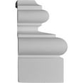 thumbnail image 3 of Ekena Millwork 37 7/8"W x 11 5/8"H x 2 1/2"P Traditional Base (2-Pack), 3 of 4
