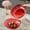 Red, variant on Vegetable Pallet PP Plastic Serving Tray - Green 9.45x9.45in Indestructible Platter for Parties Picnics Camping Daily Use