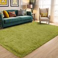 thumbnail image 3 of Softlife Super Soft Rug for Living Room Kids Room Fluffy Rugs for Dorm Room Cute Plush carpet for Bedroom,3' x 5',Green, 3 of 7