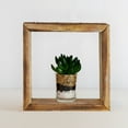 thumbnail image 5 of Ekena Millwork Set of 3, Square, Open Back, Vintage Farmhouse Shadow Box Shelves, Barnwood Decor Collection, Weathered Brown, 5 of 13