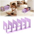 thumbnail image 1 of Acrylic File Rack Transparent File Classification Rack Sturdy Desktop File Folder Sorting Rack Suitable For Envelopes Letters Paper Notebooks Electronic Products Of, 1 of 5