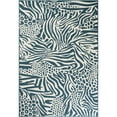 thumbnail image 6 of Unique Loom Outdoor Safari Collection Area Rug - Savanna (6' 1" x 9' Rectangle Navy Blue and Ivory/Ivory), 6 of 8