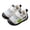 1-Black51, variant on Girls Active Sneakers Unisex Breathable Mesh First Walking Steps Lightweight Shoes