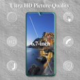 thumbnail image 2 of [3 Pack] Kesuwe Screen Protector for Samsung Galaxy S21 Plus 5G (6.7-inch) Tempered Glass, Support Fingerprint Reader,, 2 of 5
