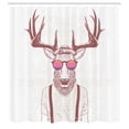 thumbnail image 2 of Ambesonne Shower Curtain, , 69"Wx84"L, Mauve Taupe, 2 of 4