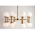 thumbnail image 7 of Hudson Valley Lighting 3316--AGB Astoria 16 Light Chandelier,Aged Brass, 7 of 7