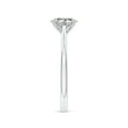 thumbnail image 3 of ANGARA Natural 0.76 Ct. Diamond Solitaire Engagement Ring in Sterling Silver for Women (Ring Size: 8), 3 of 10