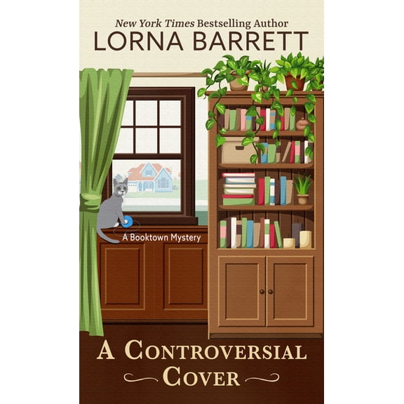Booktown Mystery A Controversial Cover, Book 18, (Hardcover)