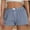 Blue, variant on Boxer Shorts for Women Trendy Summer Low Rise Lounge Shorts Pajama Shorts Preppy Clothes