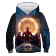 thumbnail image 2 of Sudadera con capucha para hombre con estampado 3D de Marvel Avengers, para deportes al aire libre, ciclismo, acampada, informal, estilo hip hop callejero, 2 of 5