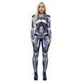 thumbnail image 5 of Disfraz de Halloween con tecnología futurista para mujer y hombre, mono de fiesta con estampado 3D, mono mecánico de robot, mono de carnaval, 5 of 5