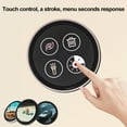 thumbnail image 6 of Customizable Digital Badge with 1.85" Touch Screen - Upload GIFs & Videos via App, 18HR Battery, 7 LED Modes, Metal Electronic Photo Display for Anime Fans & Idol Supporters, 6 of 9