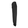 thumbnail image 5 of Gibobby Pantalones deportivos mujer Pantalones de pierna recta con flecos y dobladillo negro de mezclilla para mujer(Negro,X-CH), 5 of 5