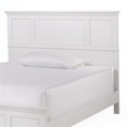 thumbnail image 4 of Hawthorne Collections Contemporary Wood Queen Panel Bed in White, 4 of 6