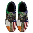 thumbnail image 2 of Irish Celtic Knot Cross St Patrick's Day Shoes Sneakers Black Size 5, 2 of 7