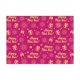 thumbnail image 2 of Papel de regalo para Navidad (paquete de 3) | Hojas decorativas de 70 x 50 cm | Patrones festivos en negro, verde, rojo, morado y azul marino | Papel duradero de 80 g para regalos, manualidades,, 2 of 6