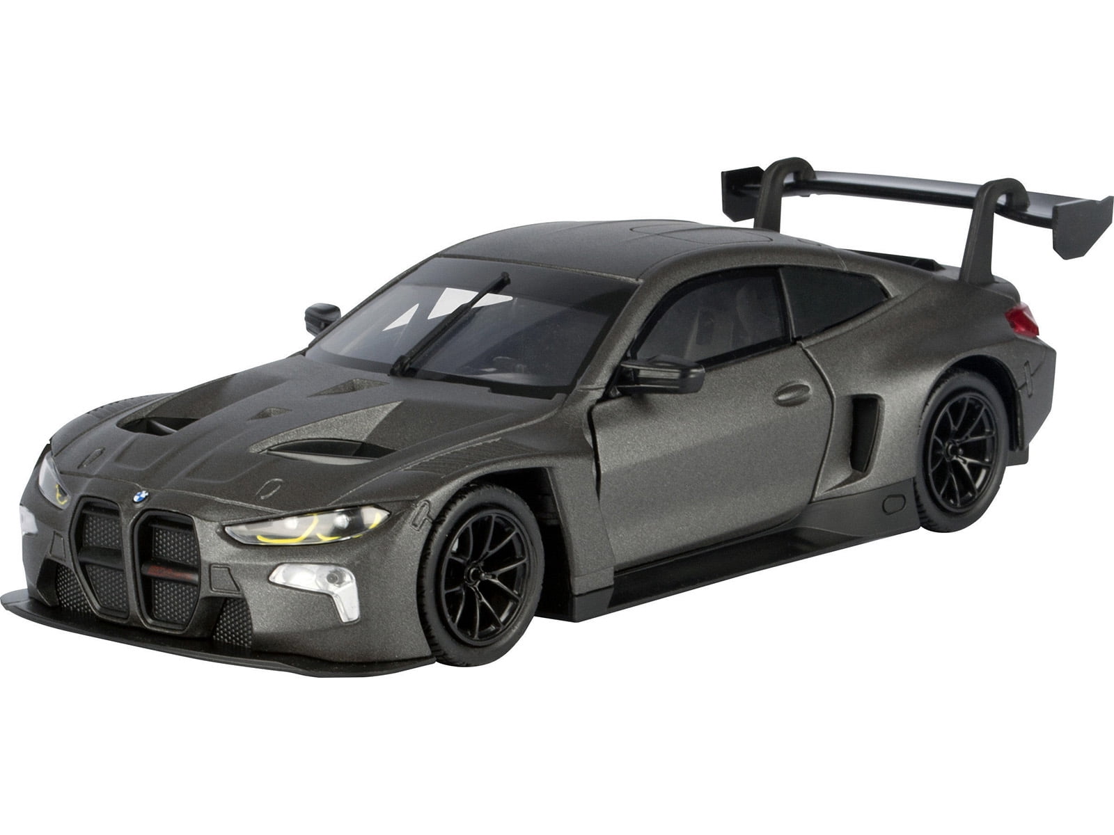 BMW M4 GT3 Matt Black "Timeless Legends" Series 1/24 Diecast Model Car by Motormax