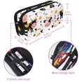 thumbnail image 5 of MUOOUM Pencil Case, Cows Flower Star Pattern Large Capacity Pencil Pouch Stationery Pen Bag, 5 of 7