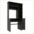 thumbnail image 5 of Desks with Hutch, Keyboard Tray, CPU Door, 5 Shelves & Drawer | Black | Engineered Wood, 5 of 9