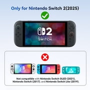 Protescreen Anti Glare Matte Screen Protector for Nintendo Switch 2 2025 8, Paper feel Soft Film, Anti-Fingerprint, Highly Responsive Touch, Bubble-Free Installation