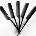thumbnail image 5 of 10 piezas (negro) Práctico peine de salón para alisar el cabello, herramienta para alisar el cabello, pinzas para sujetar el cabello, herramientas para peinar el cabello para mujeres, cepillo para alisar el cabello Rojo Verde MX-0129343FYD, 5 of 5