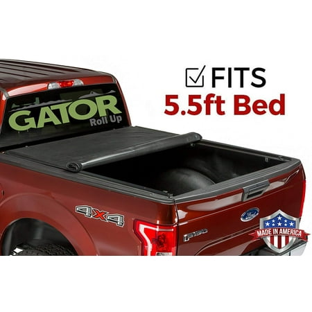 Gator Roll Up (fits) 2004-2017 Ford F150 2010-2014 Raptor 5.5  FT. Bed Only Soft Tonneau Truck Bed Cover Made in the USA