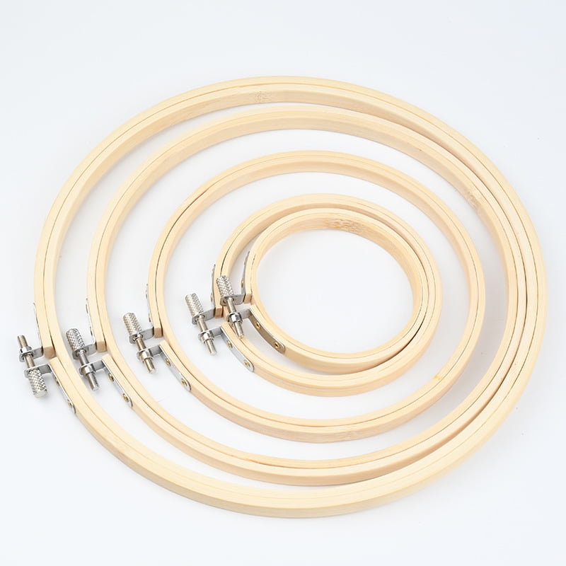 Senya 2PCS No-Slip Hoops 17"， Bamboo Embroidery Frame，Bamboo Embroidery Hoop（Multiple sizes）, For Adults