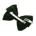 thumbnail image 4 of Unique Bargains 1 Pc Cute Bow Spring Hair Clips Dark Green, 4 of 5